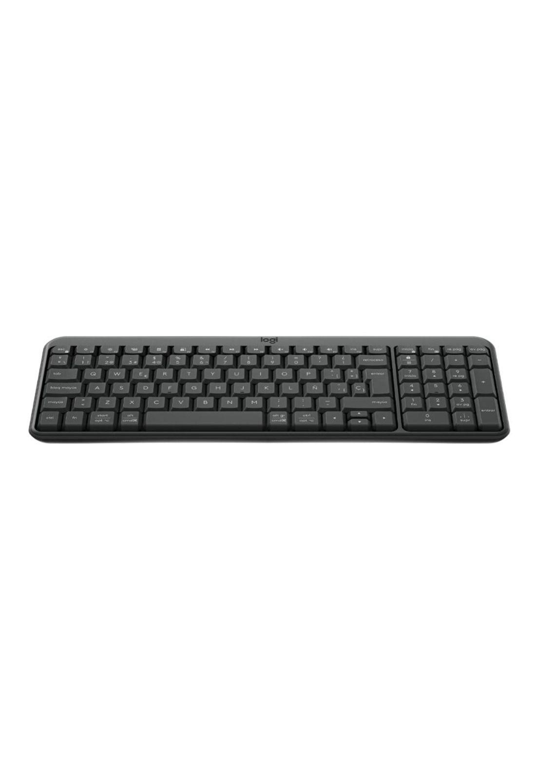 Teclado Inalámbrico Logitech K250 Compact Español BT Grafito-3