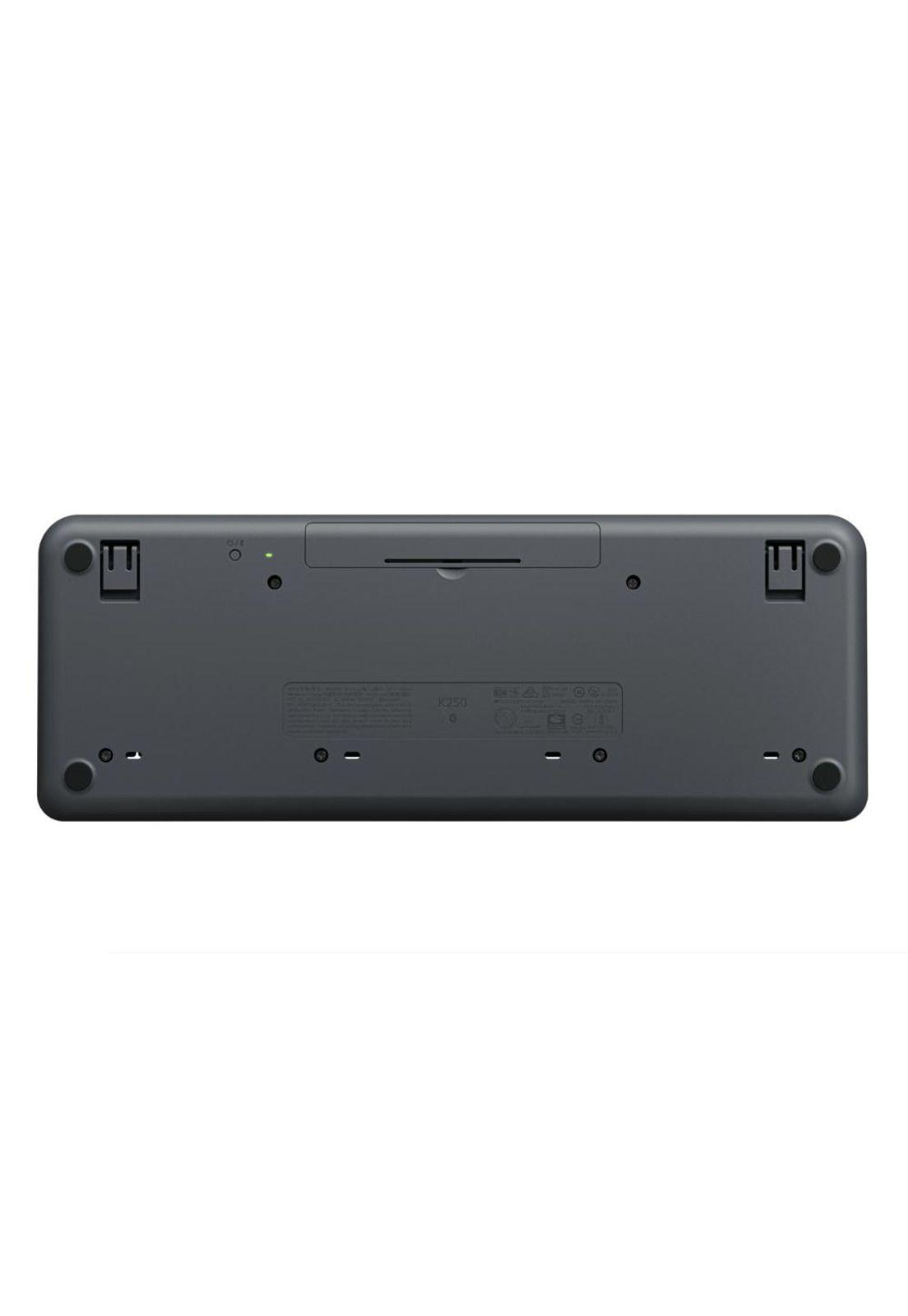 Teclado Inalámbrico Logitech K250 Compact Español BT Grafito-5