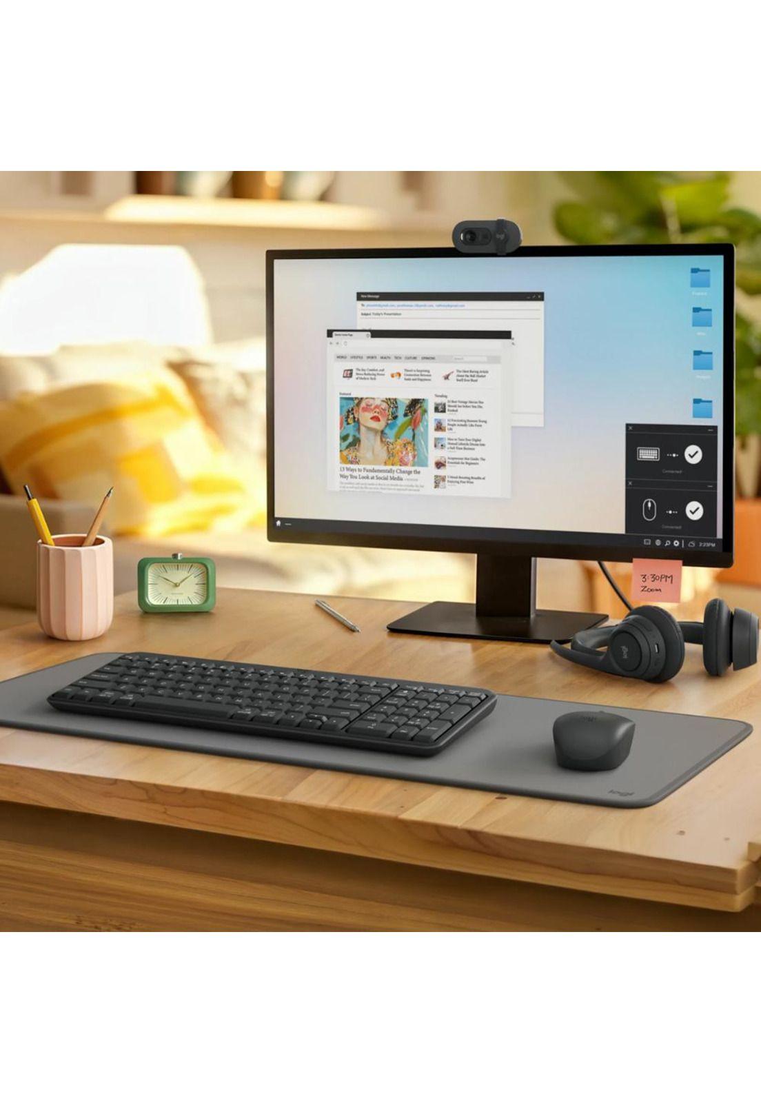 Teclado Inalámbrico Logitech K250 Compact Español BT Grafito-6