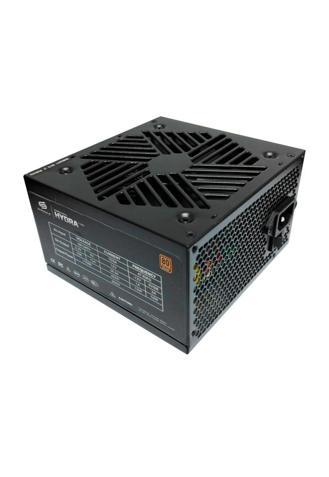 Fuente de Poder Hydra ATX 600W Certificada 80 Plus Bronze-0