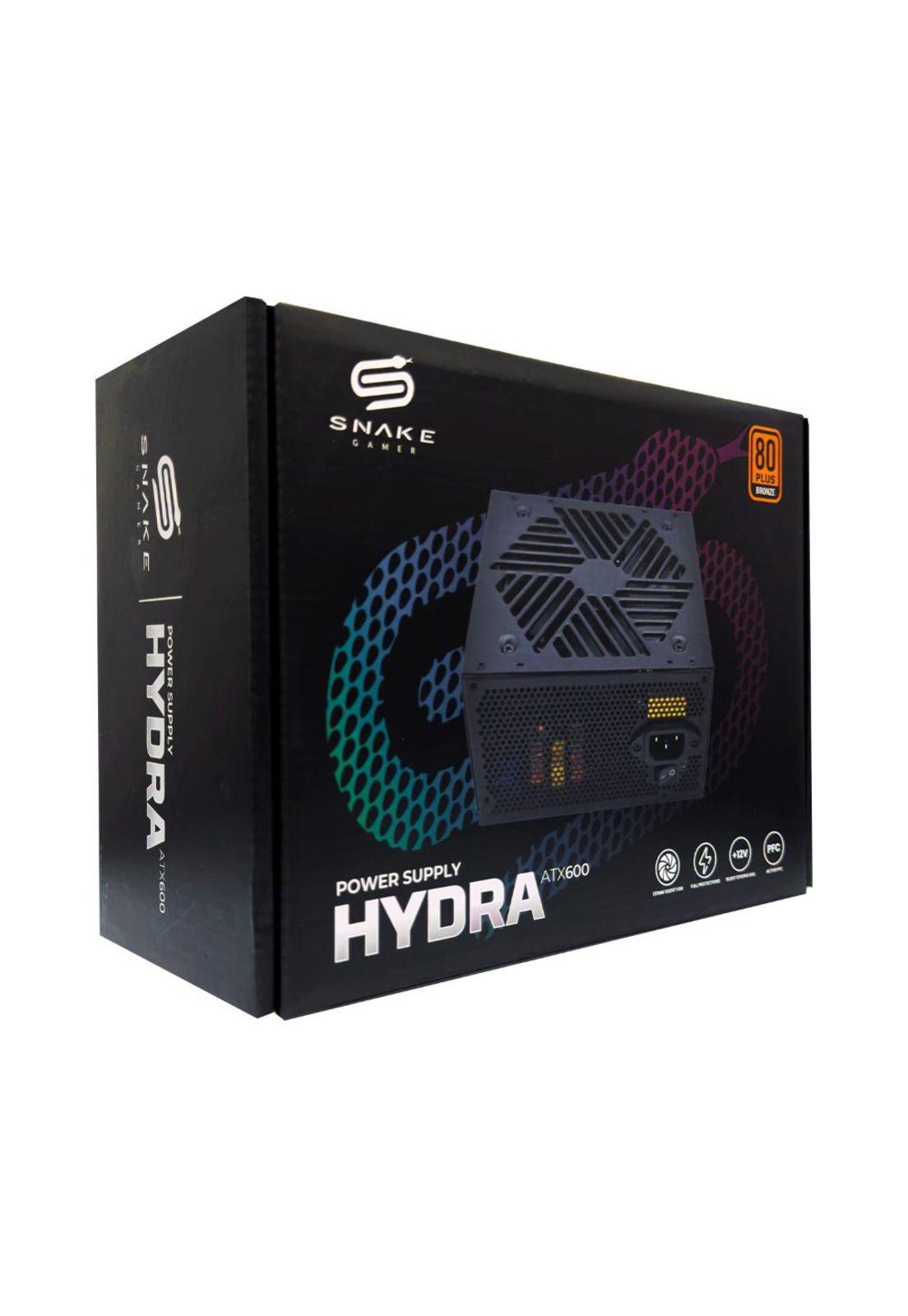 Fuente de Poder Hydra ATX 600W Certificada 80 Plus Bronze-1