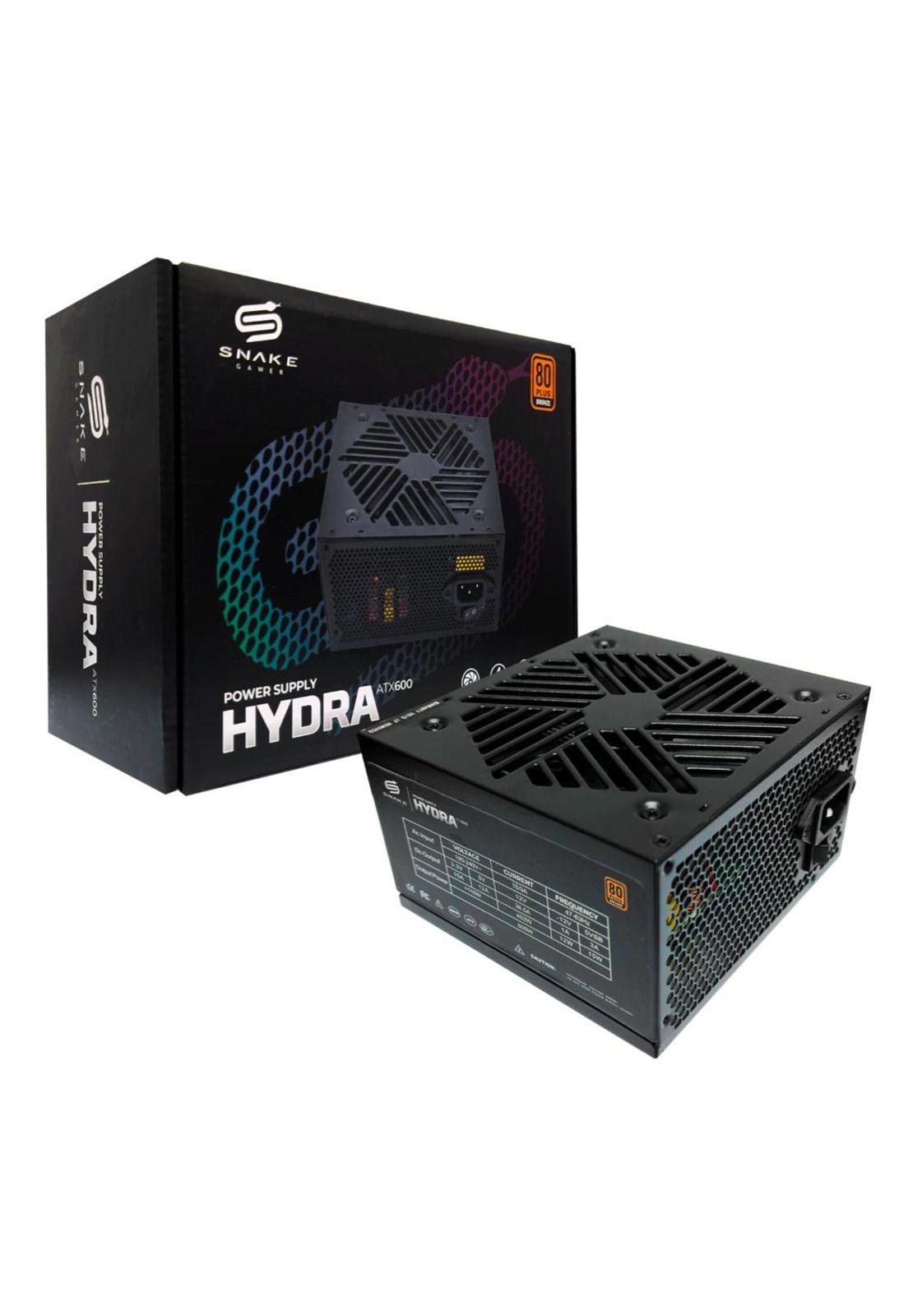 Fuente de Poder Hydra ATX 600W Certificada 80 Plus Bronze-5