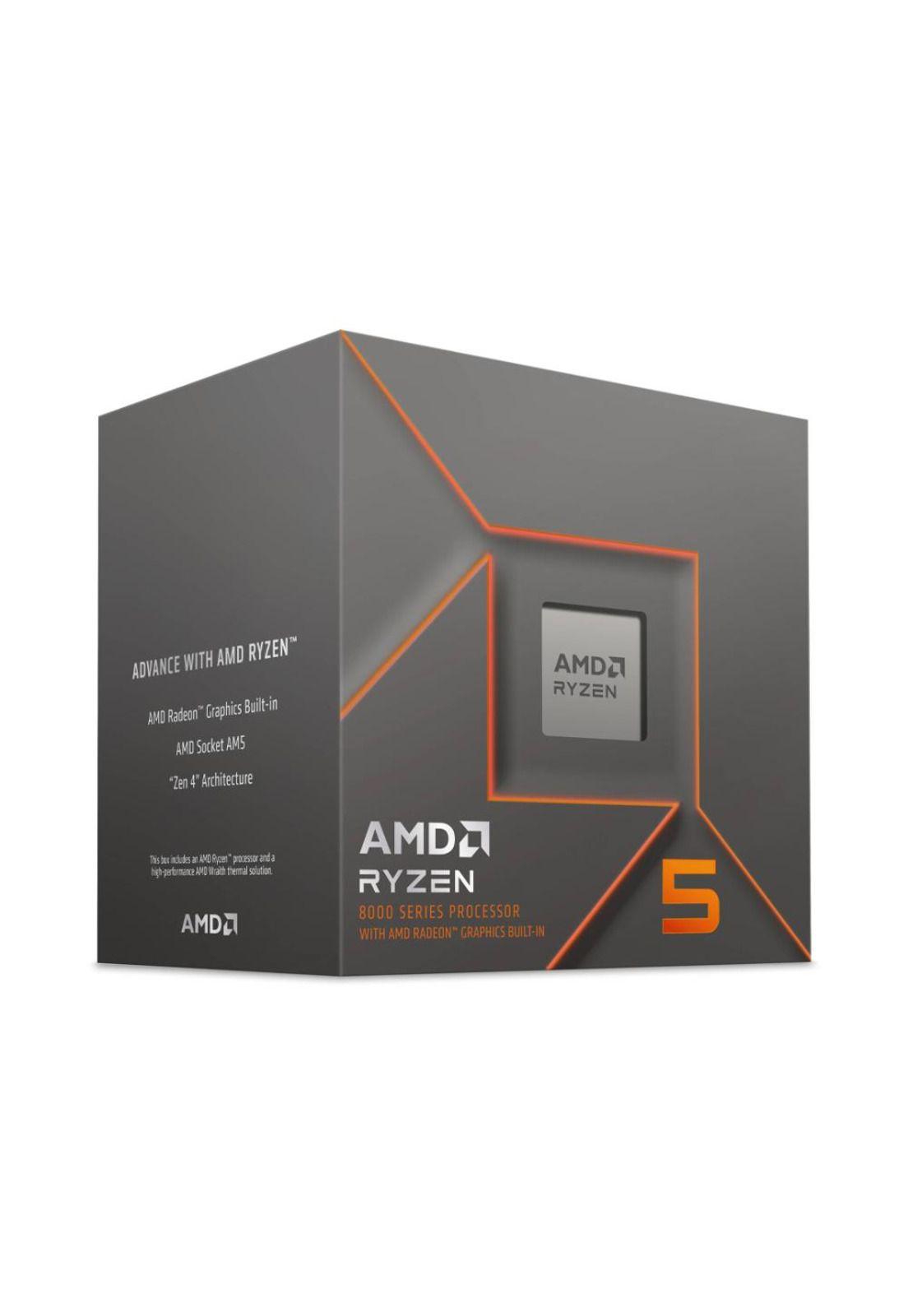 Procesador AMD Ryzen 5 8500G, AM5, 6 Nucleos, 12 Hilos-0