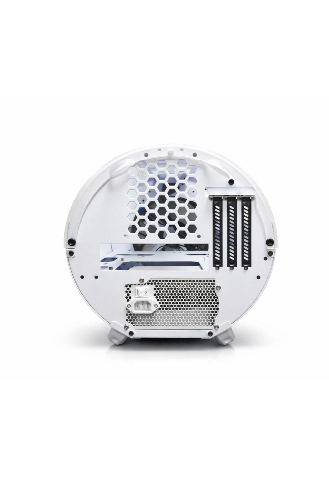 Gabinete Gamer Boa White Mid-Tower, Incluye Fuente de Poder-3