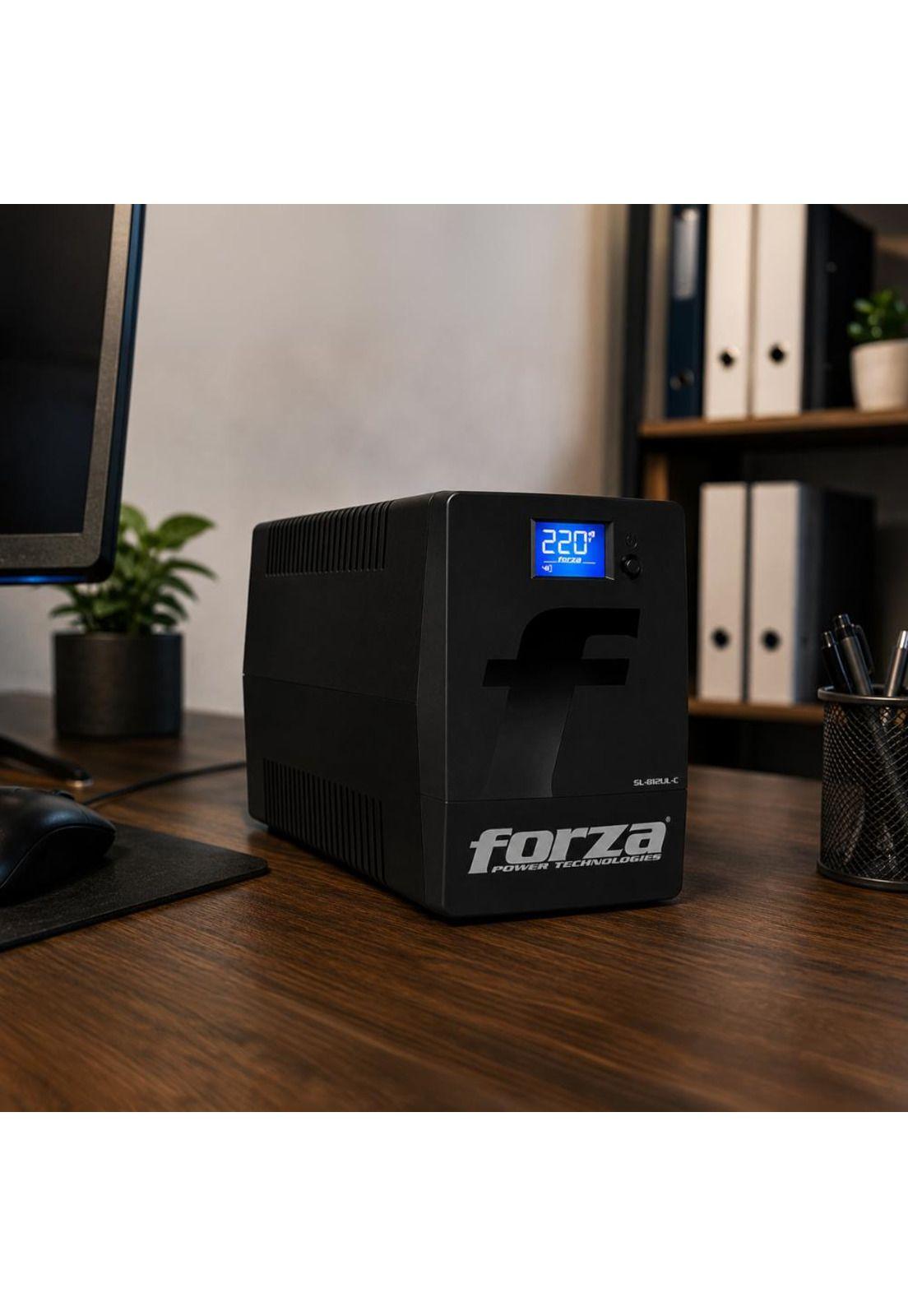 UPS FORZA SL-812UL-C 800VA 480W LCD AVR-3