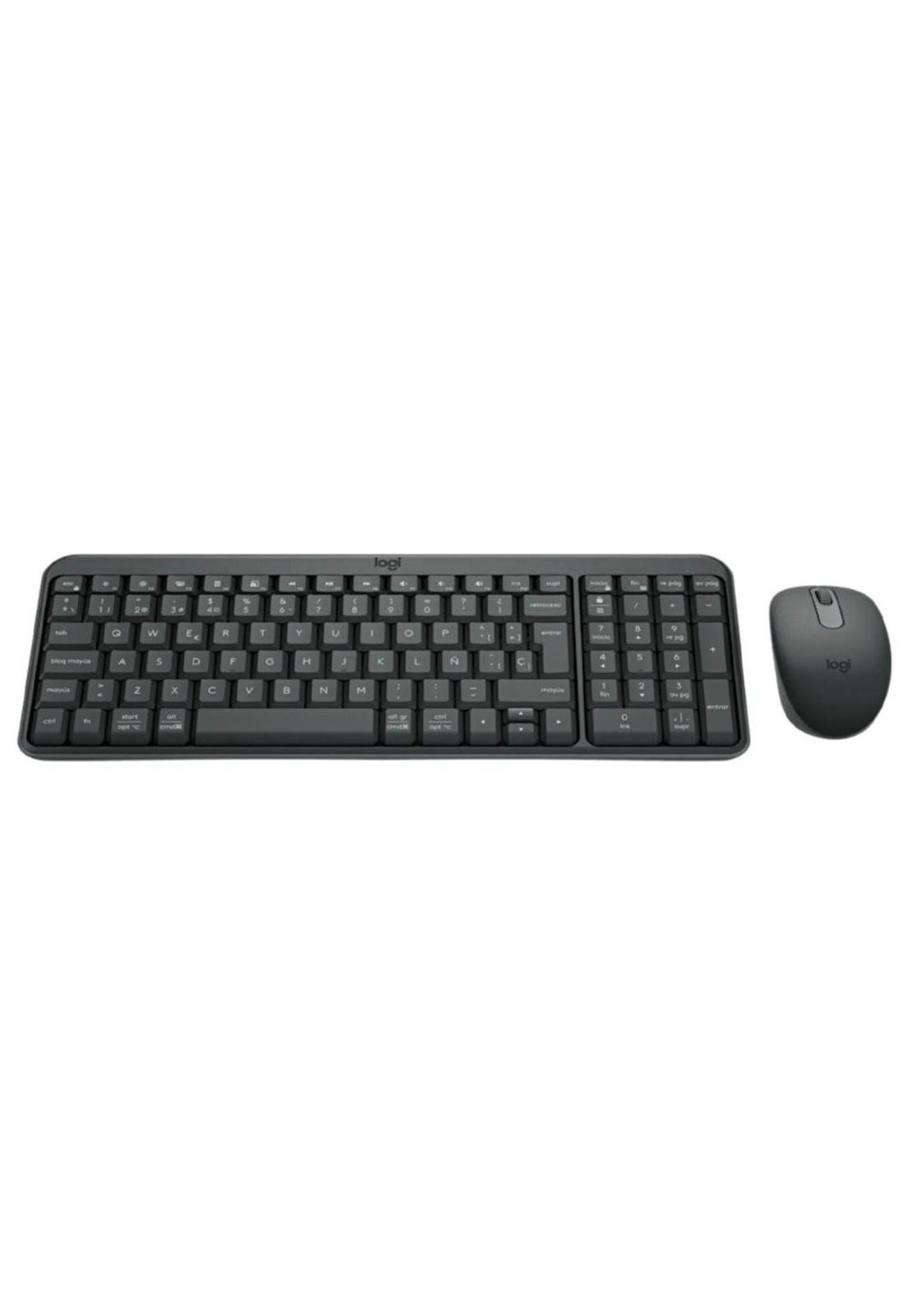 Combo Teclado y Mouse Bluetooth Logitech MK250  Negro 920-013513-3
