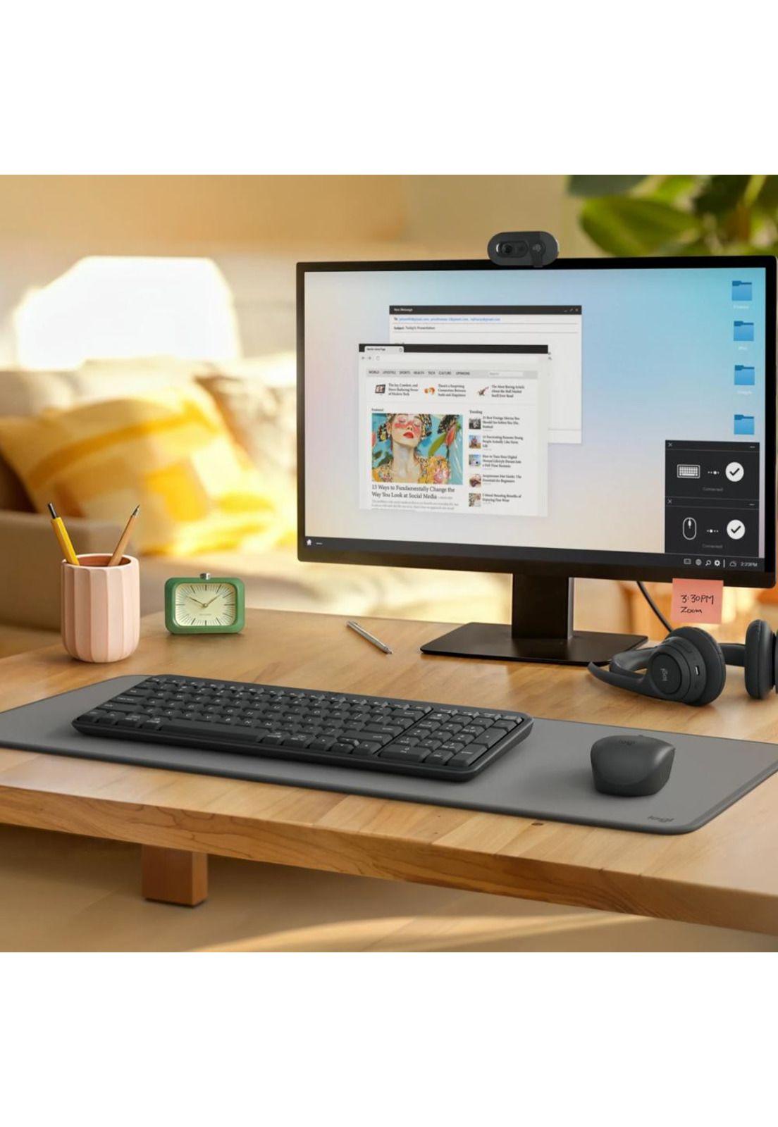 Combo Teclado y Mouse Bluetooth Logitech MK250  Negro 920-013513-4