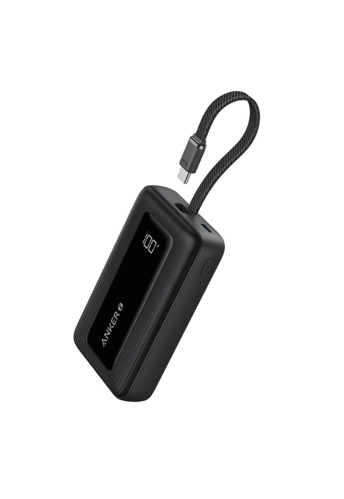 Cargador Portátil Power Bank Anker Zolo Negro 20.000mAh 30W USB-C Carga Rápida-0