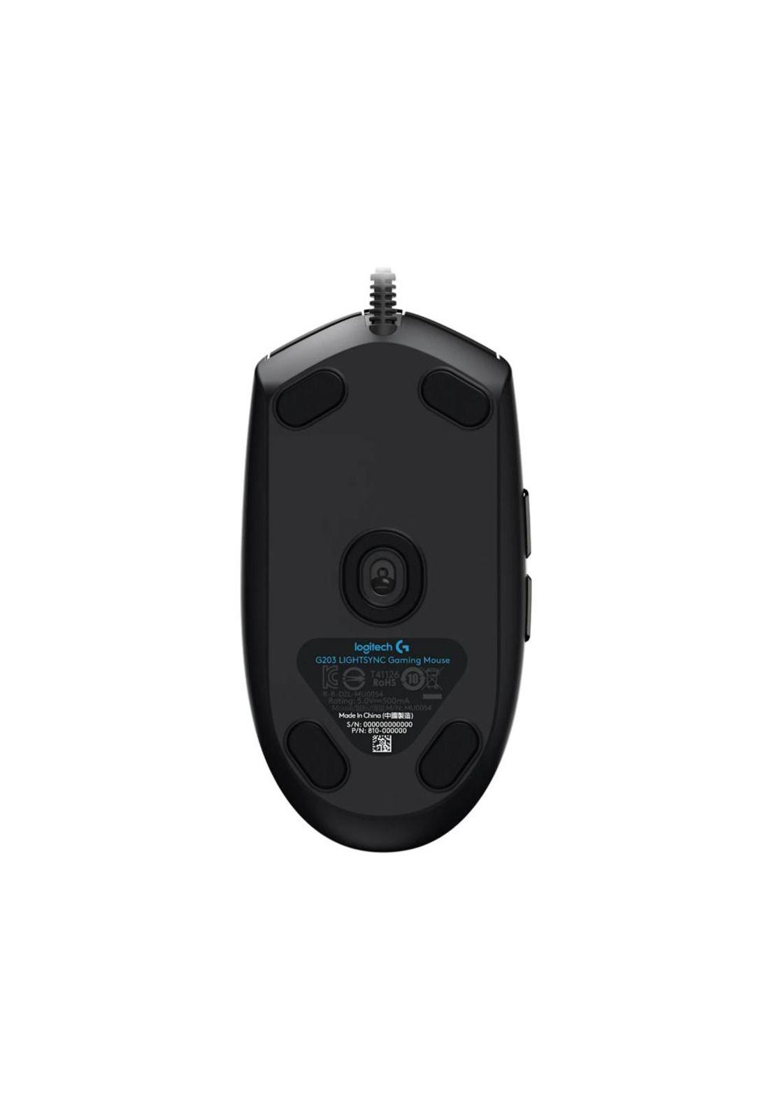 Mouse Gamer Logitech G203 Lightsync RGB Negro-2