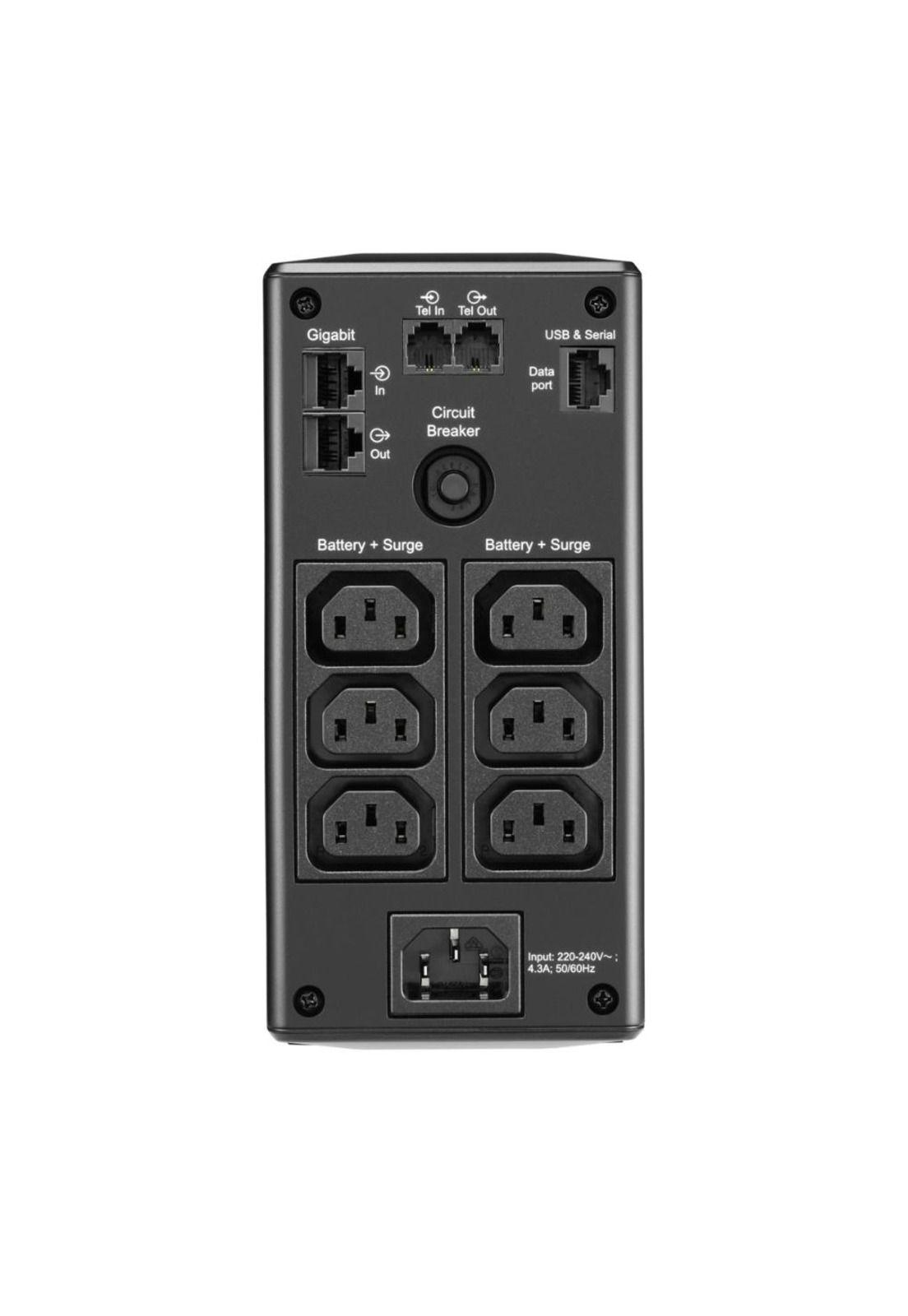 UPS APC Pro BR 650VA 390W Interactiva 230V 6 Salidas LCD-2