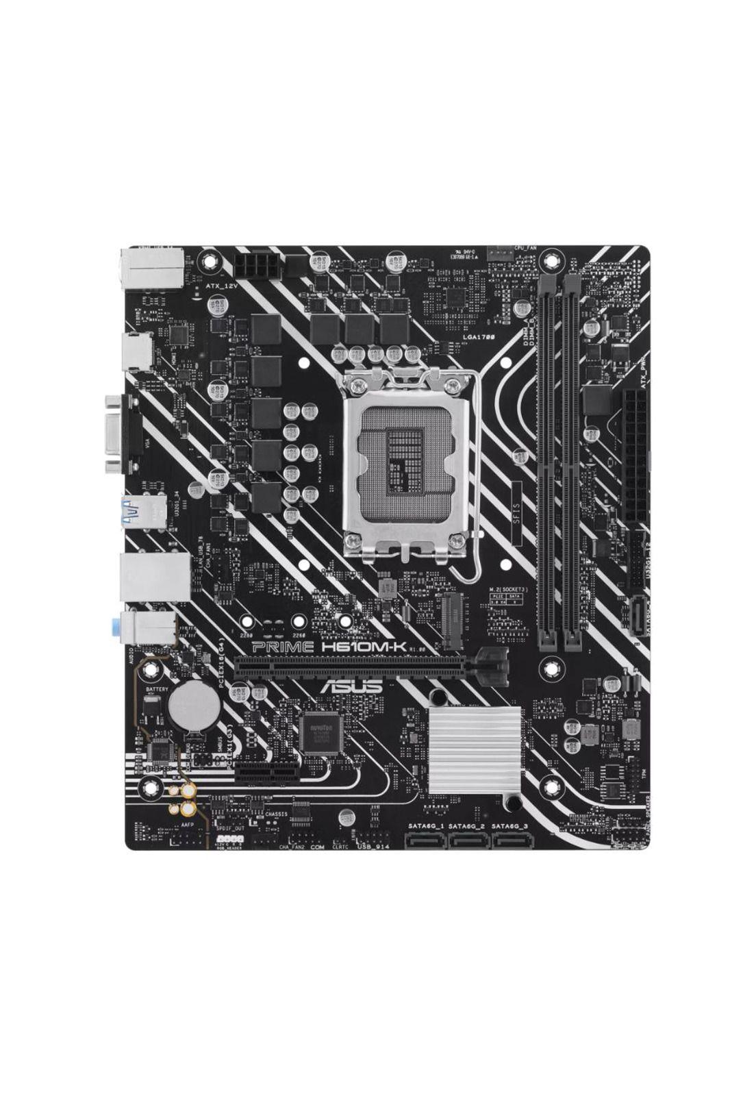 Placa Madre Asus H610M-K Prime Micro ATX DDR5 LGA 1700 M.2-4