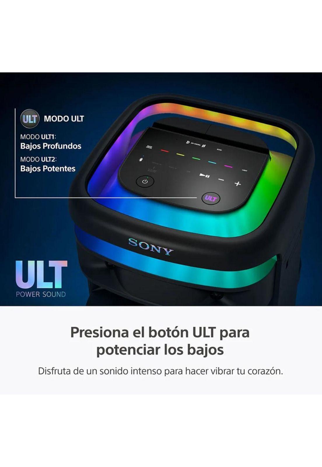 Parlante para fiestas Sony ULT TOWER 10 Karaoke-4