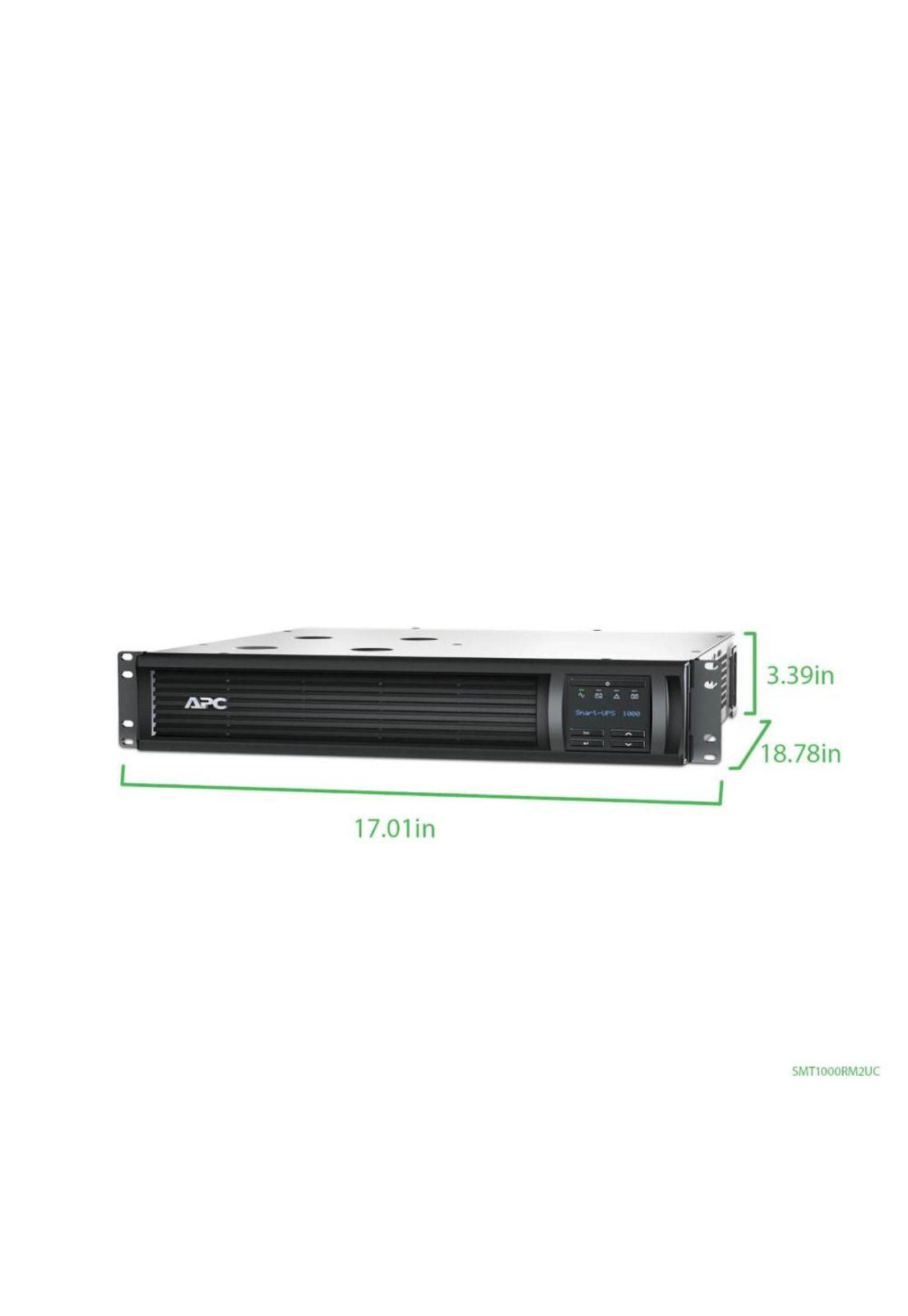 UPS interactiva APC SMT1000RM2UC 1000 VA 120V, 2U Rack-2
