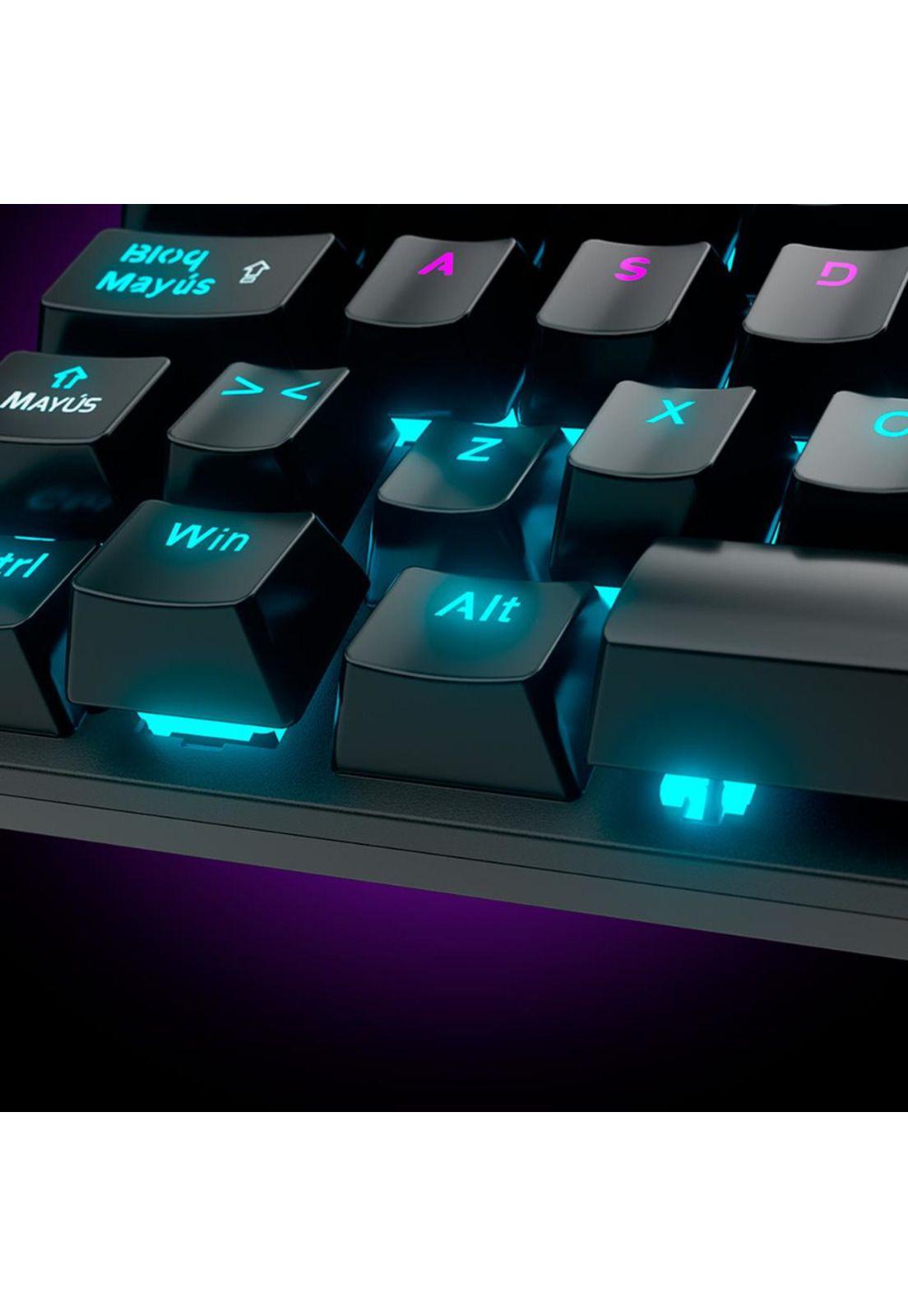 Teclado gamer Primus Ballista 92T Dongle USB Switch Rojo RGB-3