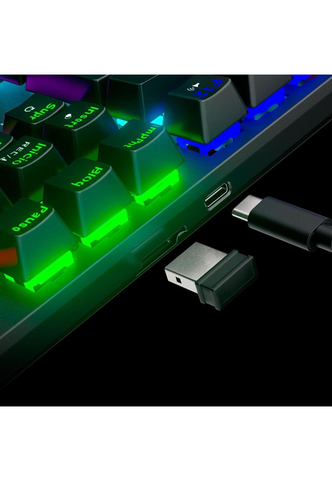 Teclado gamer Primus Ballista 92T Dongle USB Switch Rojo RGB-5