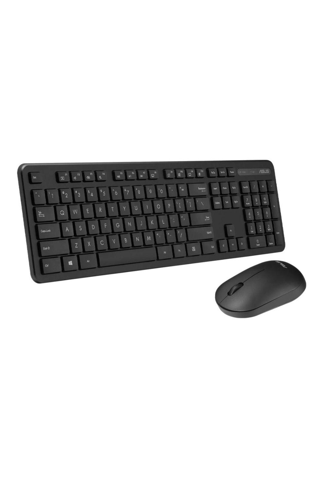 Combo Teclado y Mouse Inalámbrico Asus CW100 Negro-1