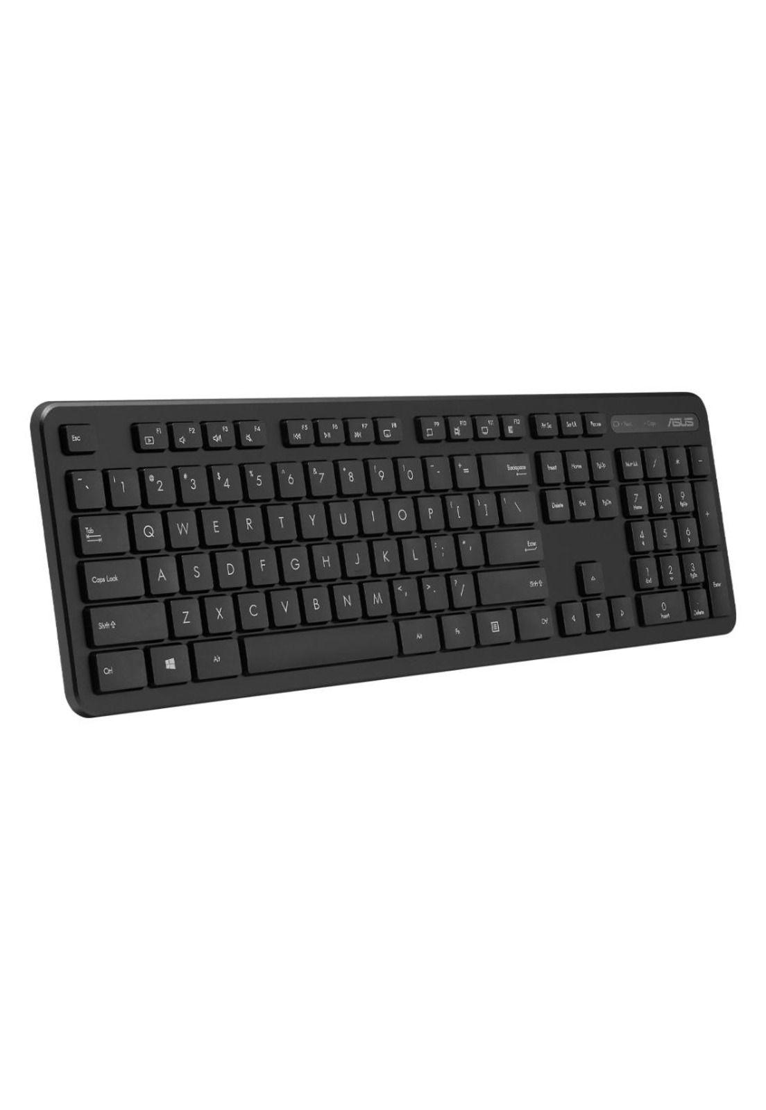 Combo Teclado y Mouse Inalámbrico Asus CW100 Negro-4