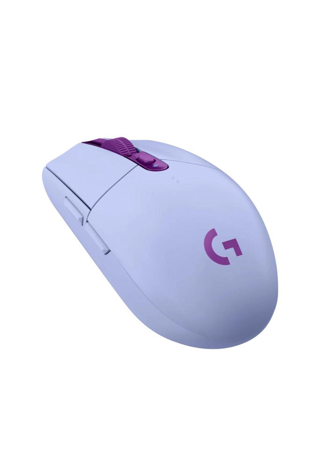 Mouse Logitech Inalámbrico G305 Lightspeed 6 Botones Lila-3