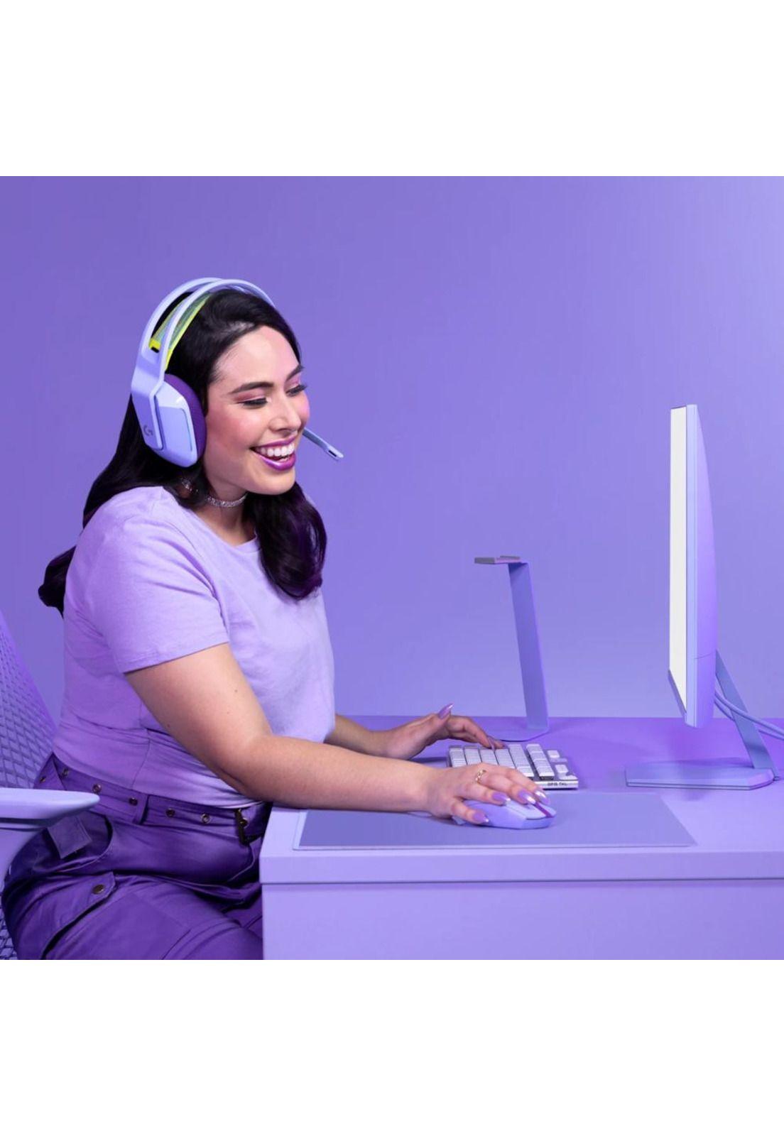 Mouse Logitech Inalámbrico G305 Lightspeed 6 Botones Lila-4