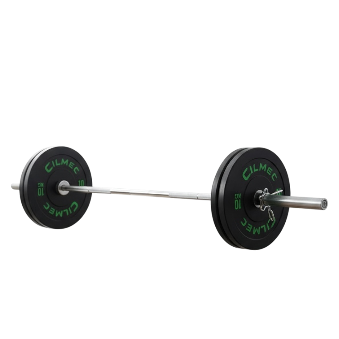 PAR DE DISCOS OLIMPICOS BUMPER 10KG CILMEC-2
