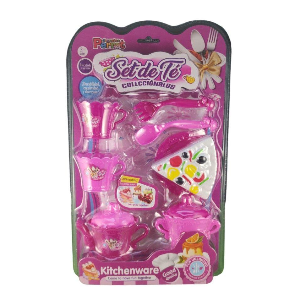 Set de Té Rosado Juguetes Perrot-1