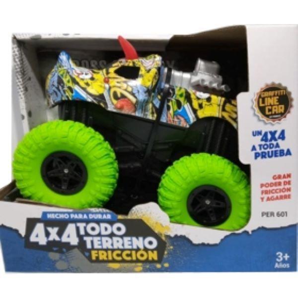 Monster Truck Graffiti Juguetes Perrot-2