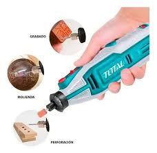 Herramienta Mini Rectificadora 130W Total-2