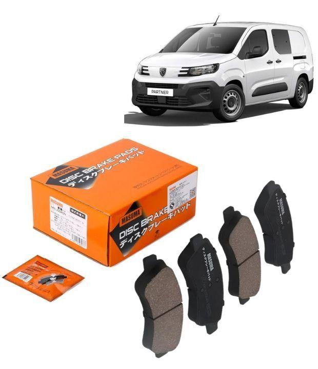 Pastillas de Freno Masuma Delanteras Para Peugeot Truck Partner 2009-2012 MS-E0064-0