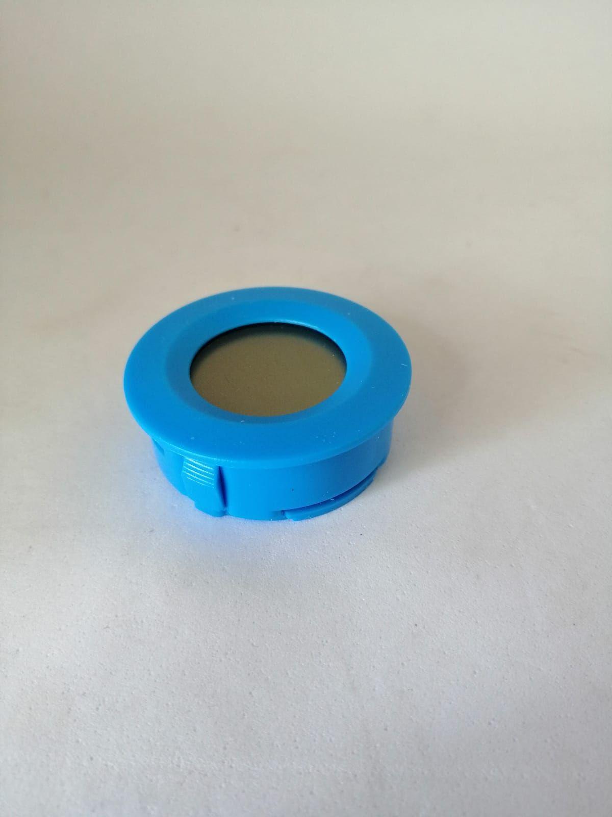 Mini Termómetro Azul Lcd Medidor de Temperatura y Humedad…-0