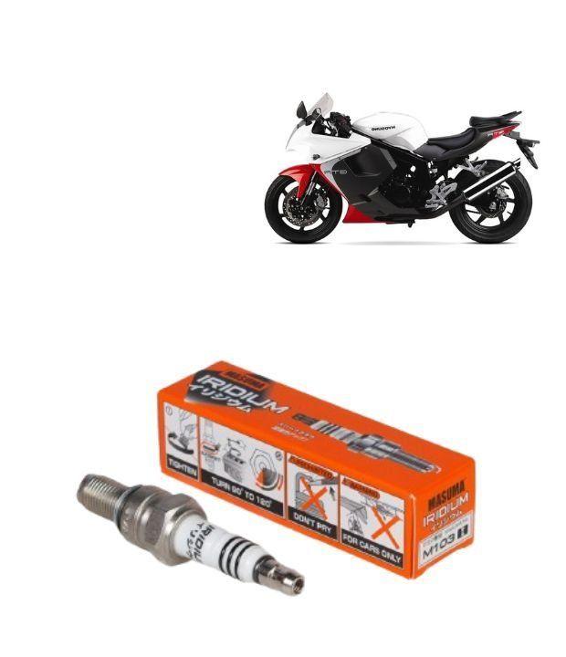 Bujías Iridio Masuma Pack 4 Para Motos Hyosung GT250R M103I-0