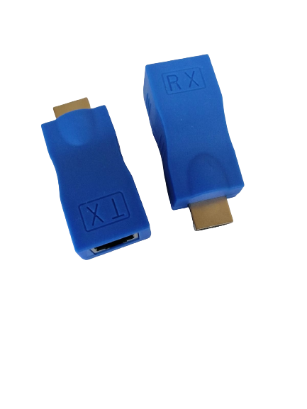 Adaptador Extensor Hdmi 30m Sobre Cat 5e6 Utp Red Rj45-2