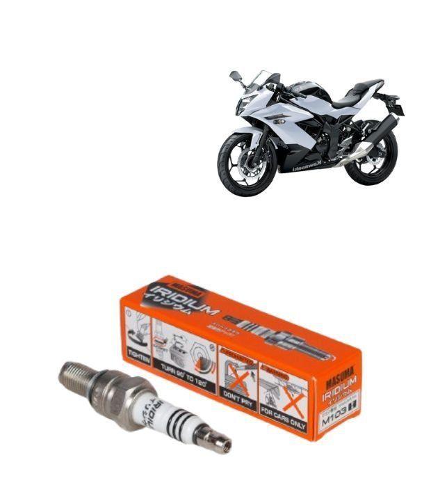 Bujías Iridio Pack 4 Para Motos Kawasaki Ninja 250 SL M103I-0
