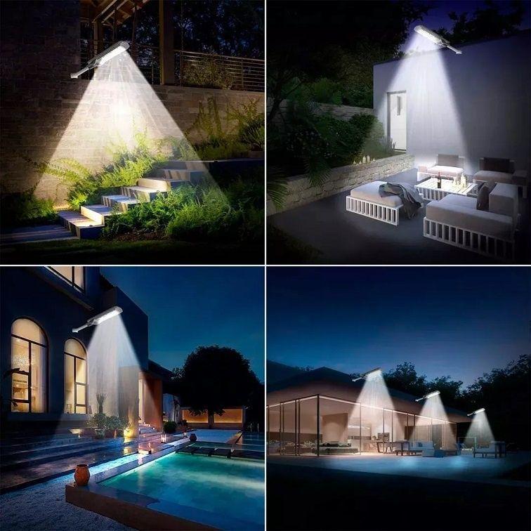 FOCO SOLAR LED 300W JORTAN + POSTE Y CONTROL REMOTO-4