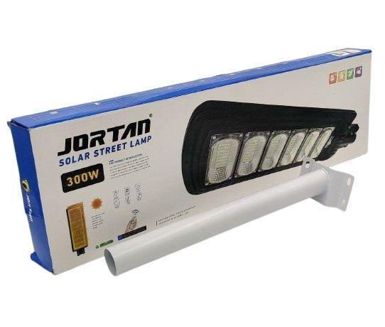 FOCO SOLAR LED 300W JORTAN + POSTE Y CONTROL REMOTO-5