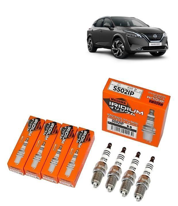 Bujías Iridio Masuma Pack 4 Para Nissan QASHQAI+2 1.6 2.0 2008-2013 S502IP-0