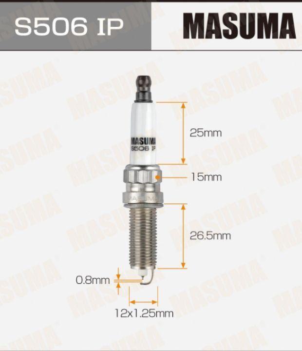 Bujías Iridio Masuma Pack 4 Para CITROEN C5 1.6L S506IP-2