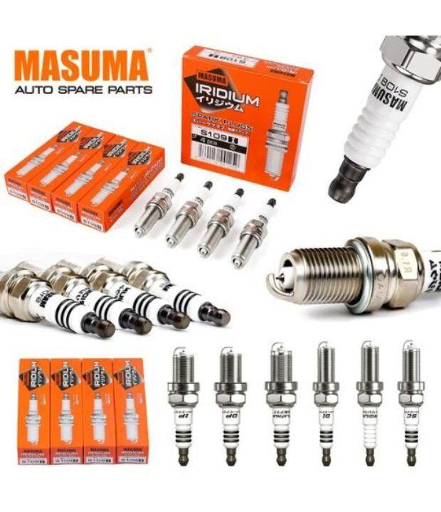 Bujías Iridio Masuma Pack 4 Para Chevrolet Spark GT 1.2 2011-2016 S102I-1