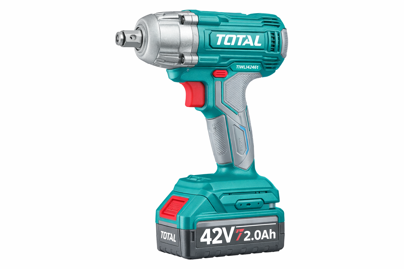 Llave De Impacto Inalámbrico 1/2" 42V 460Nm Total-0