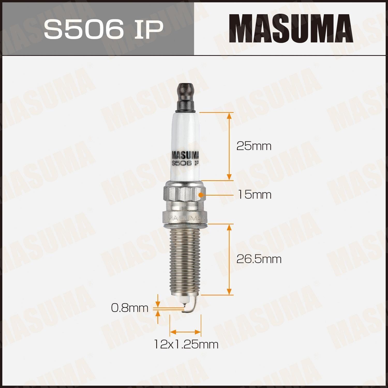 Pack 4 Bujias Iridium S506ip Mitsubishi Bmw Citroen Masuma-2