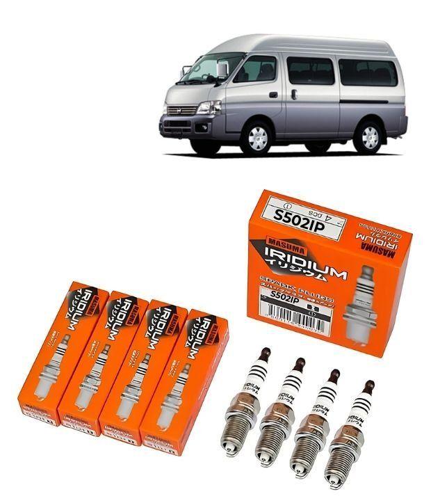 Bujías Iridio Masuma Pack 4 Para Nissan Caravan 2001-2010 S502IP-0