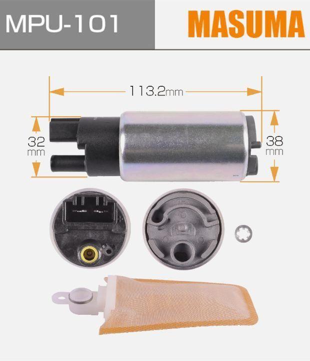 Bomba de Bencina Masuma Para Toyota Harrier I (XU10) Año 05.1997 - 02.2003 MPU-101-2