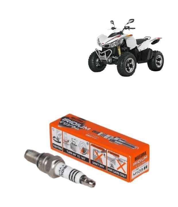 Bujías Iridio Pack 4 Para Motos Kymco Maxxer 400 M103I-0