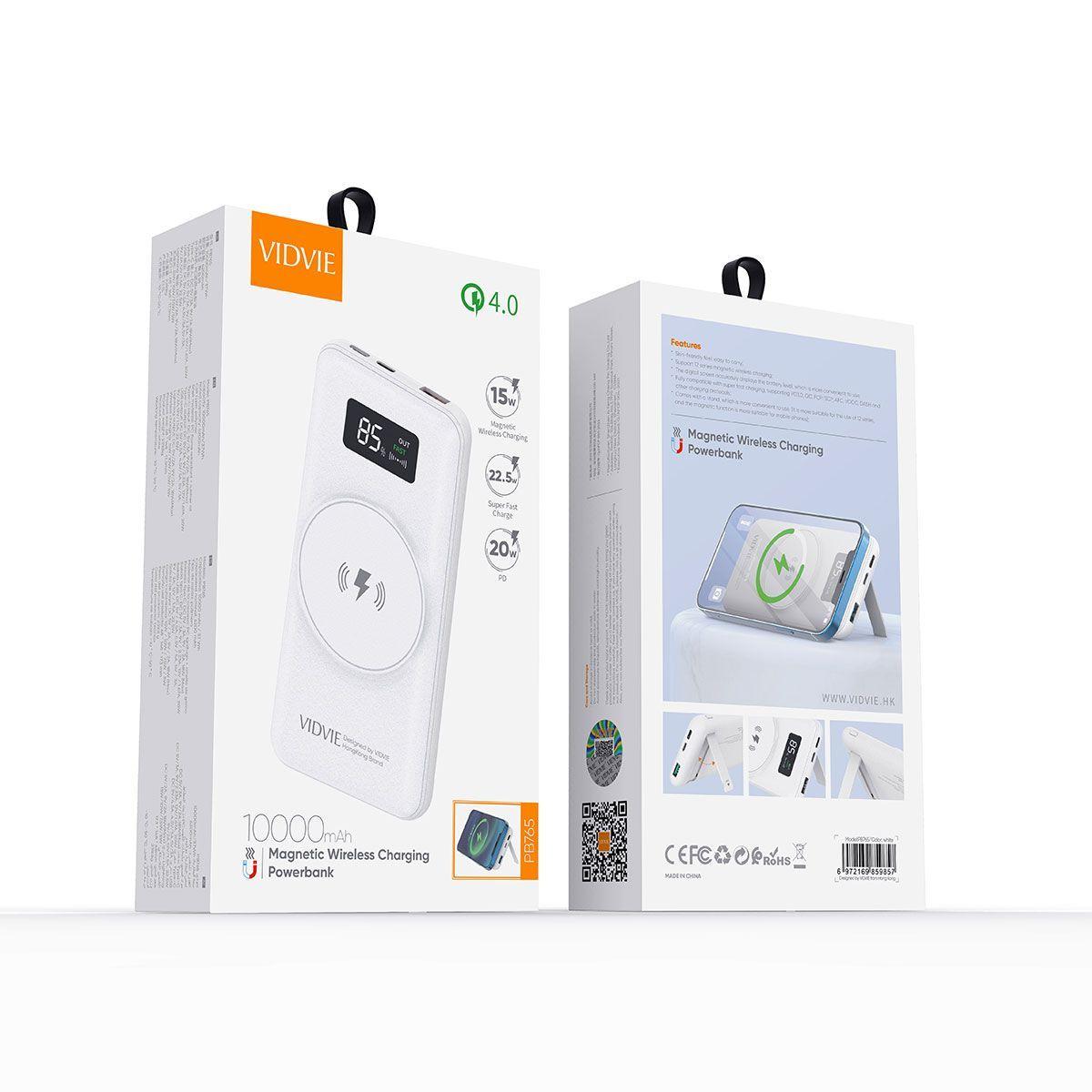 Powerbank Portátil Vidvie 10000mah PB765-0
