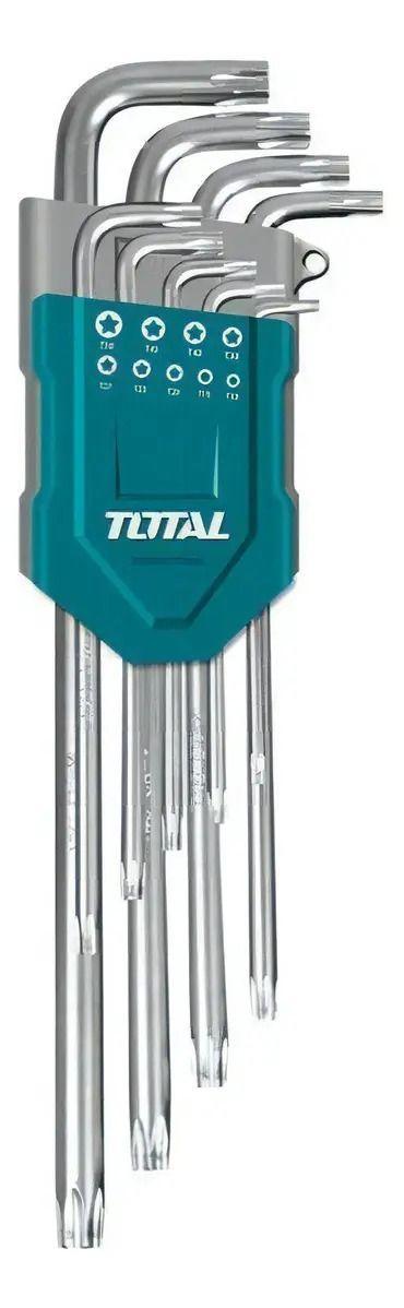 Llave Torx Total Tht106392 Cromada Gris 24 Cm-1