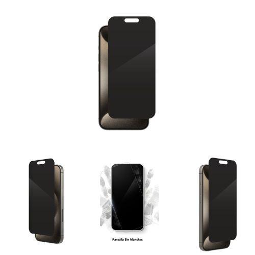 Lámina Protectora de Privacidad para IPhone 15 Pro ZAGG Glass Elite-2