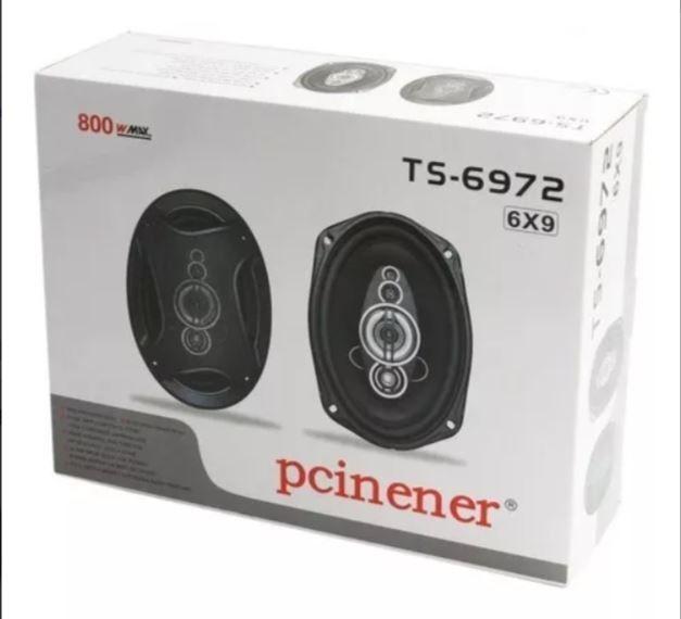 Parlantes de Auto Pcinener Ts-6972 800w de Poder Color Negro-2