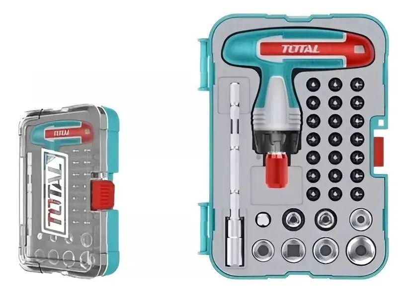 Set Destornillador Mango Tipo T 31 Piezas Tacsd30316-0