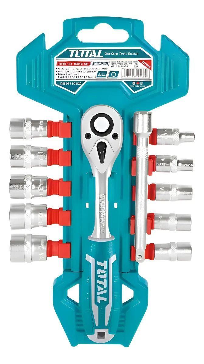 Juego De Dados 1 4 12 Piezas Total Tools Tht14114126-5