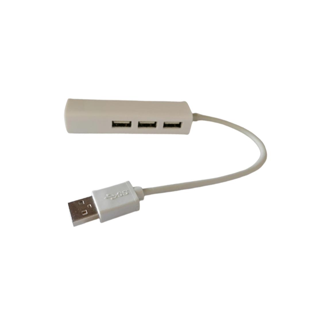 HUB USB a 3 Puertos USB y 1 Puerto RJ45-2