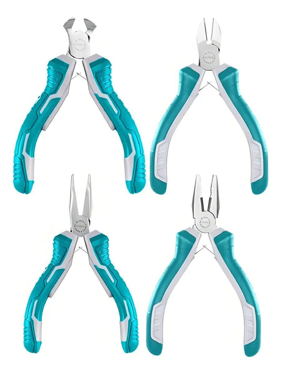 Kit Set Juego De Mini Alicate 4 Piezas Total Tht1k0404-0